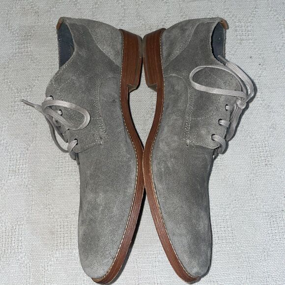 Cole Haan Grand 360 Men’s Dress Shoes Size 11.5 M Gray Suede Leather Going Out - Picture 5 of 12